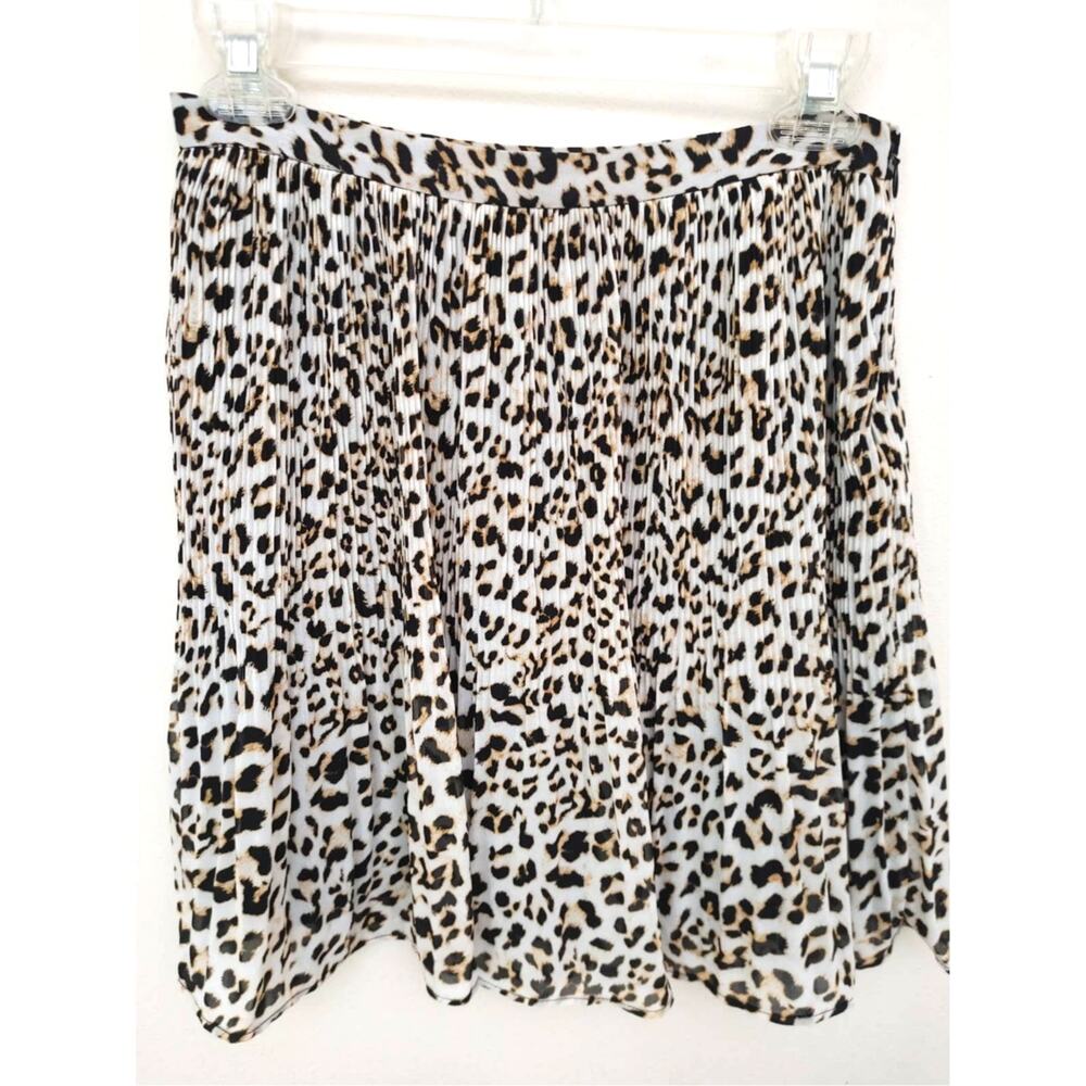 J Crew Skirt Animal Print Lined Sz 2 NWT Fun and Flirty